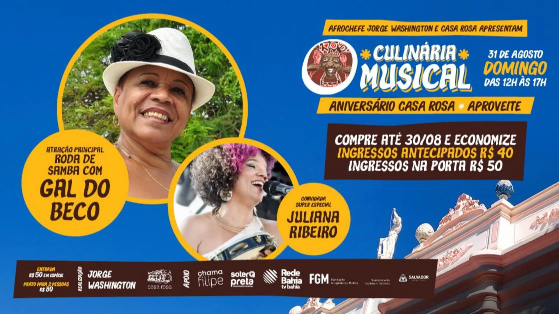 Imagem ilustrativa da imagem Agenda Cultural Salvador: Festival A TARDE FM, show de Fagner e mais