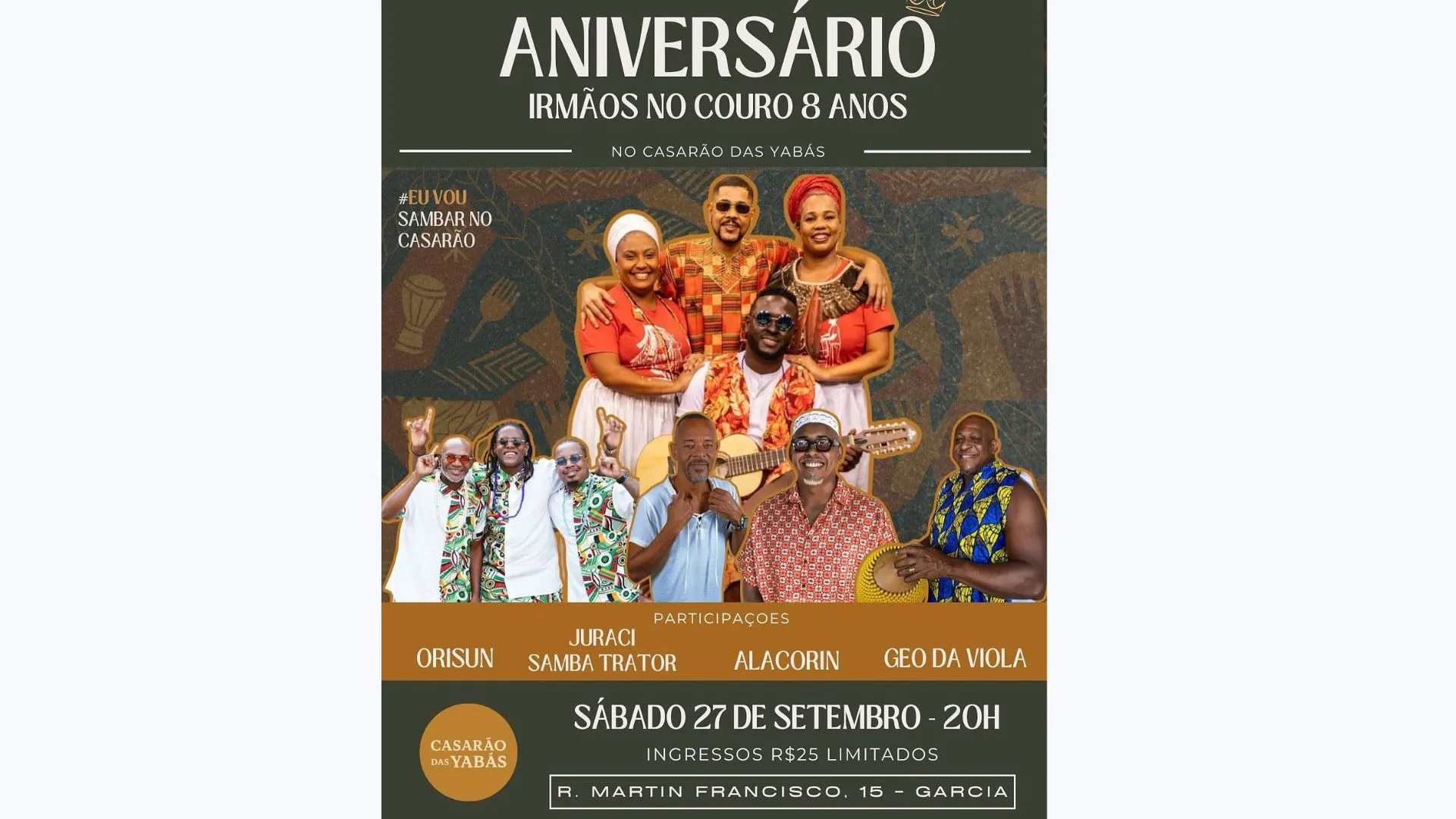 Imagem ilustrativa da imagem Agenda Cultural: Salvador terá 'finde' com carurus, sambas e festivais
