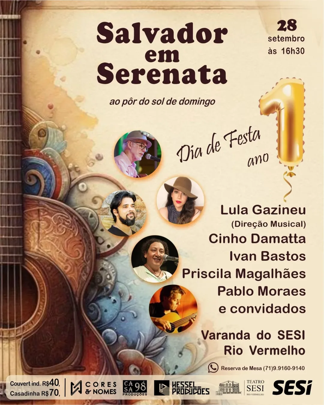 Imagem ilustrativa da imagem Agenda Cultural: Salvador terá 'finde' com carurus, sambas e festivais