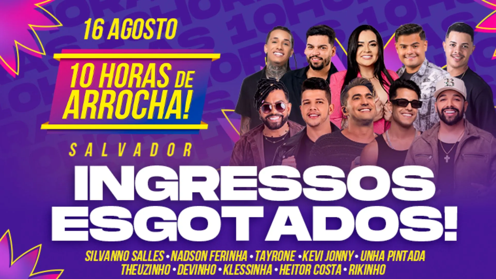 Imagem ilustrativa da imagem Agenda Cultural: arrocha, rock, samba e axé tomam conta de Salvador