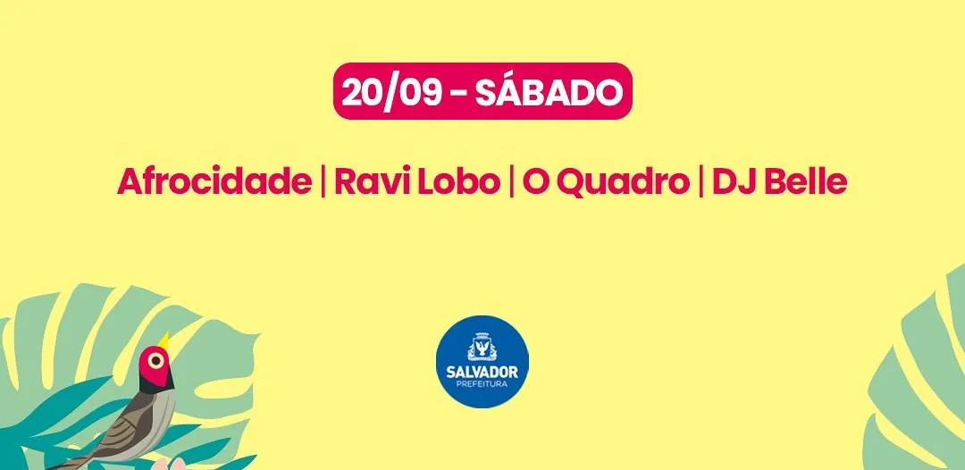 Imagem ilustrativa da imagem Agenda: Salvador terá Festival da Primavera, show de Fantasmão e mais