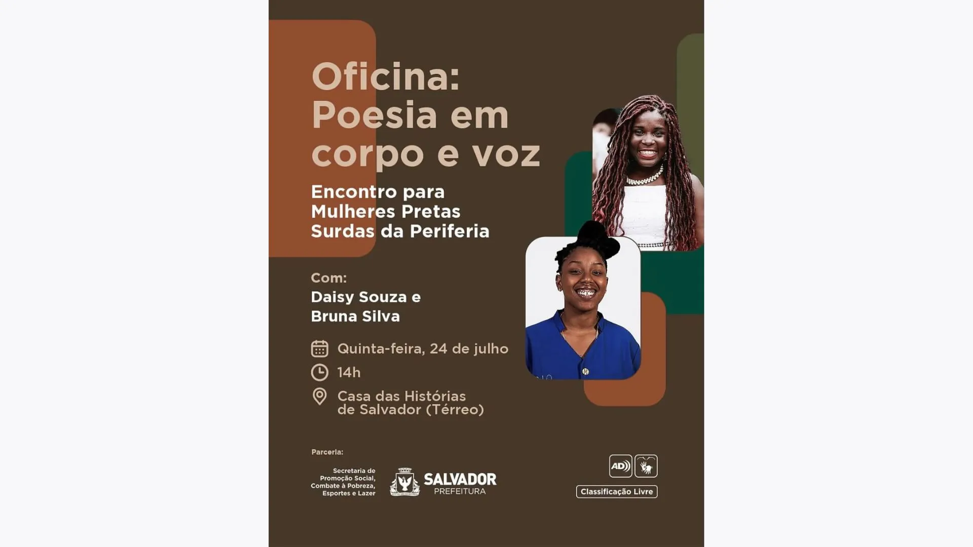 Imagem ilustrativa da imagem Agenda: Salvador terá fim de semana agitado com Julho das Pretas