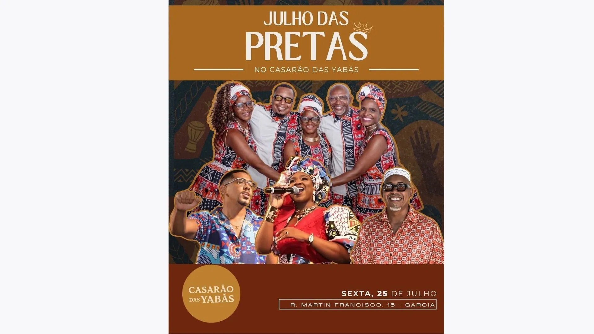 Imagem ilustrativa da imagem Agenda: Salvador terá fim de semana agitado com Julho das Pretas