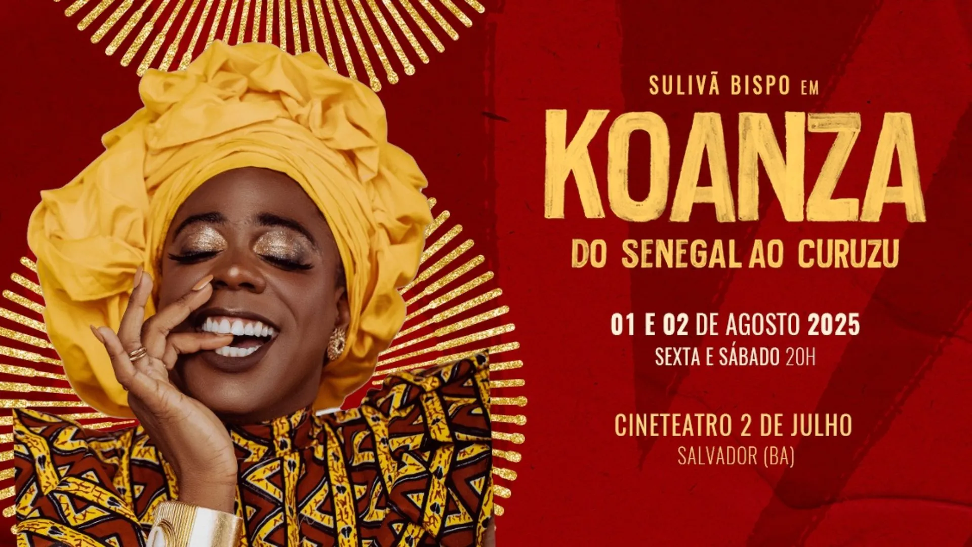 Imagem ilustrativa da imagem Agenda cultural: saiba o que vai rolar no fim de semana em Salvador