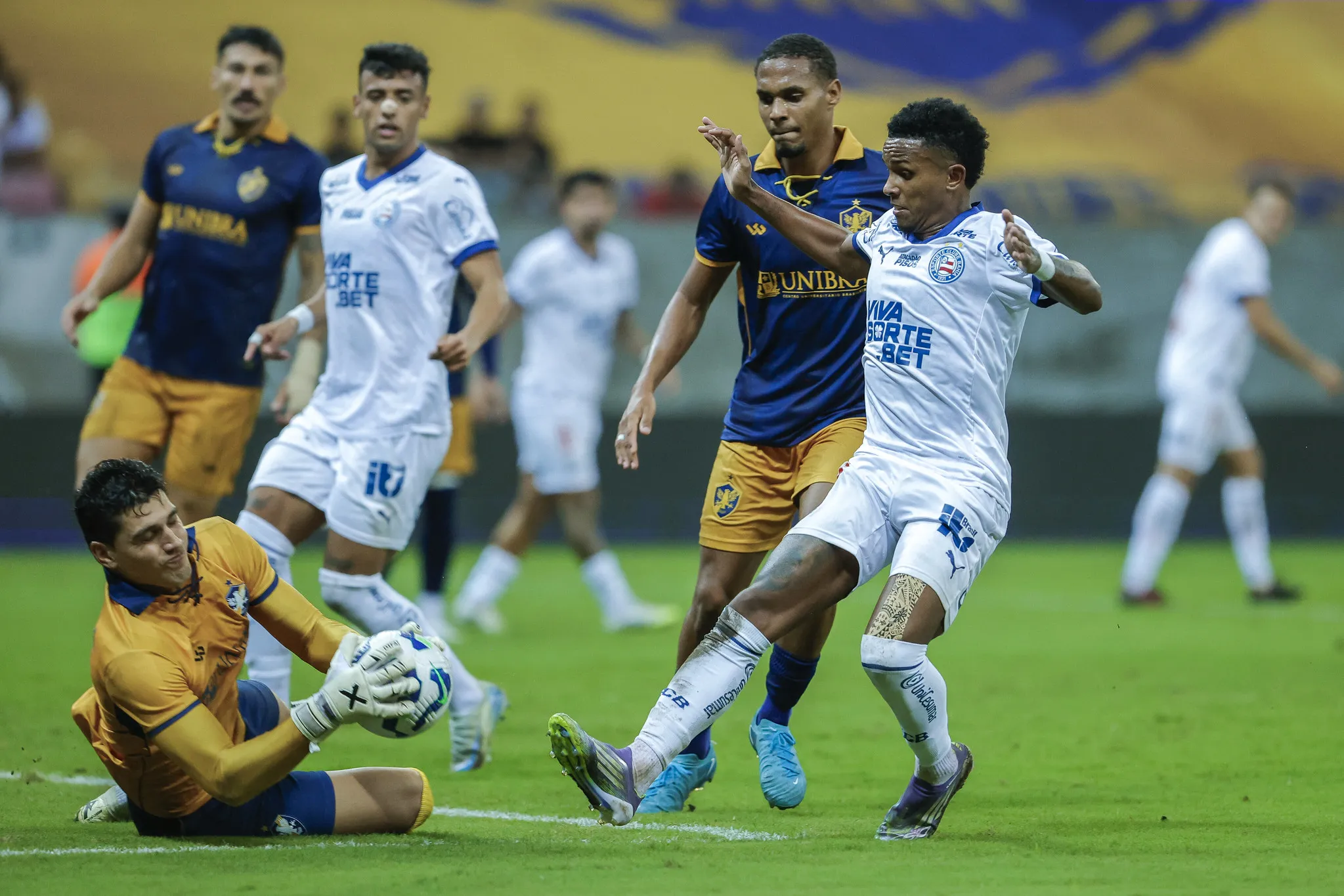 Bahia empatou sem gols com o Retrô