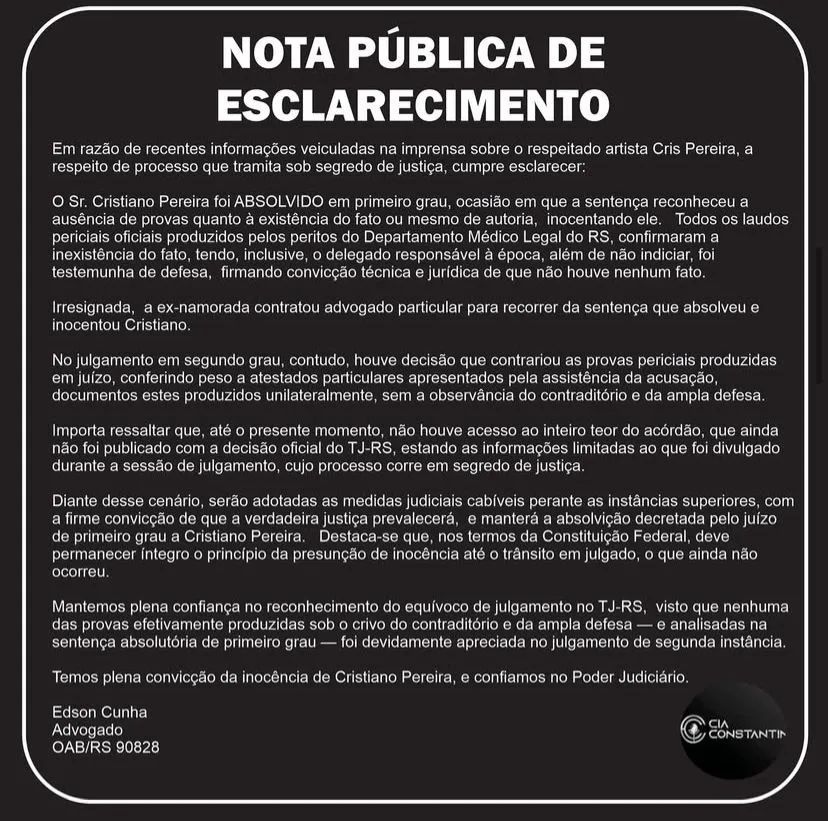 Imagem ilustrativa da imagem Comediante de A Praça é Nossa é condenado por estupro de vulnerável