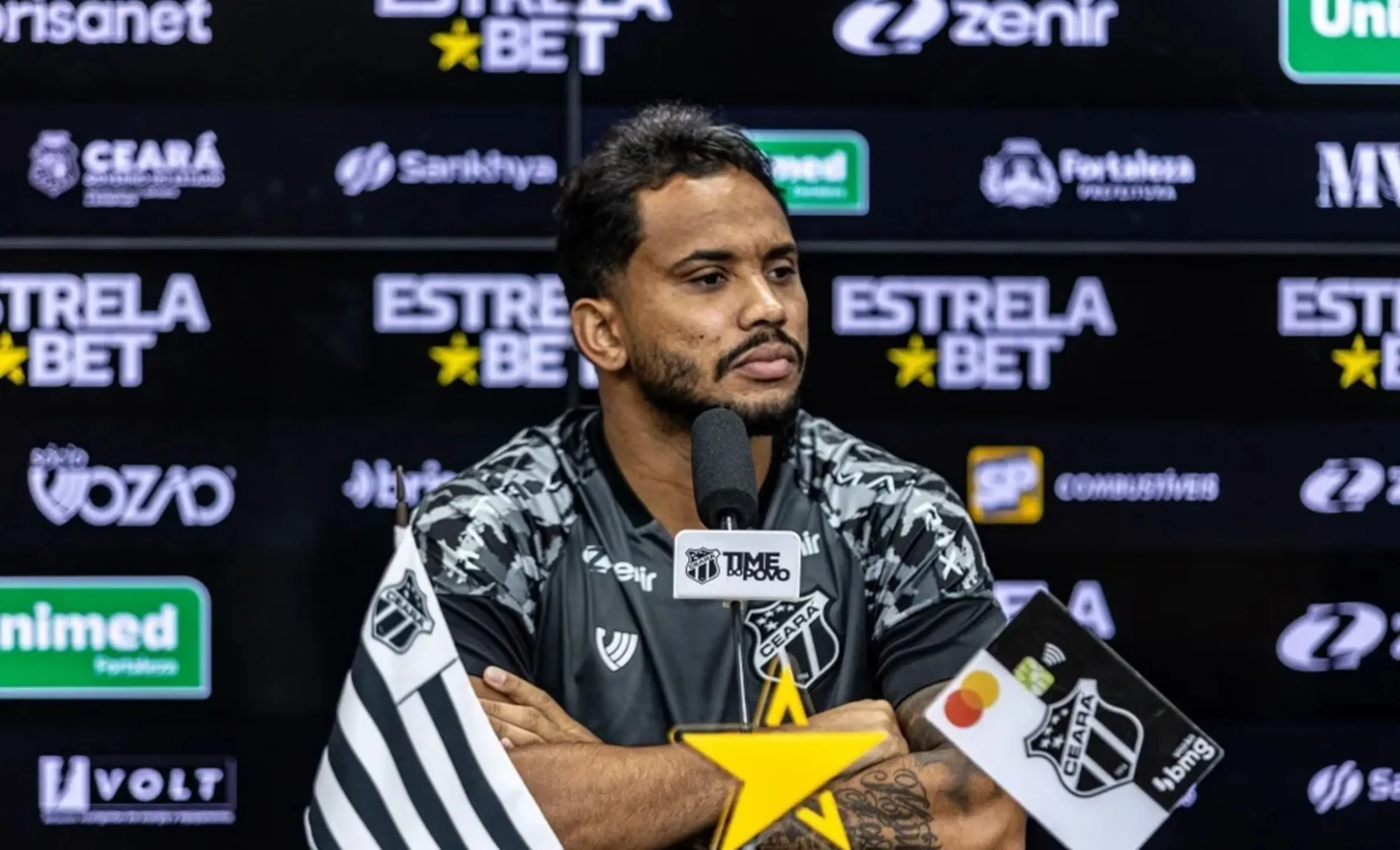 Jogador do Vozão admite que está engasgado com time baiano