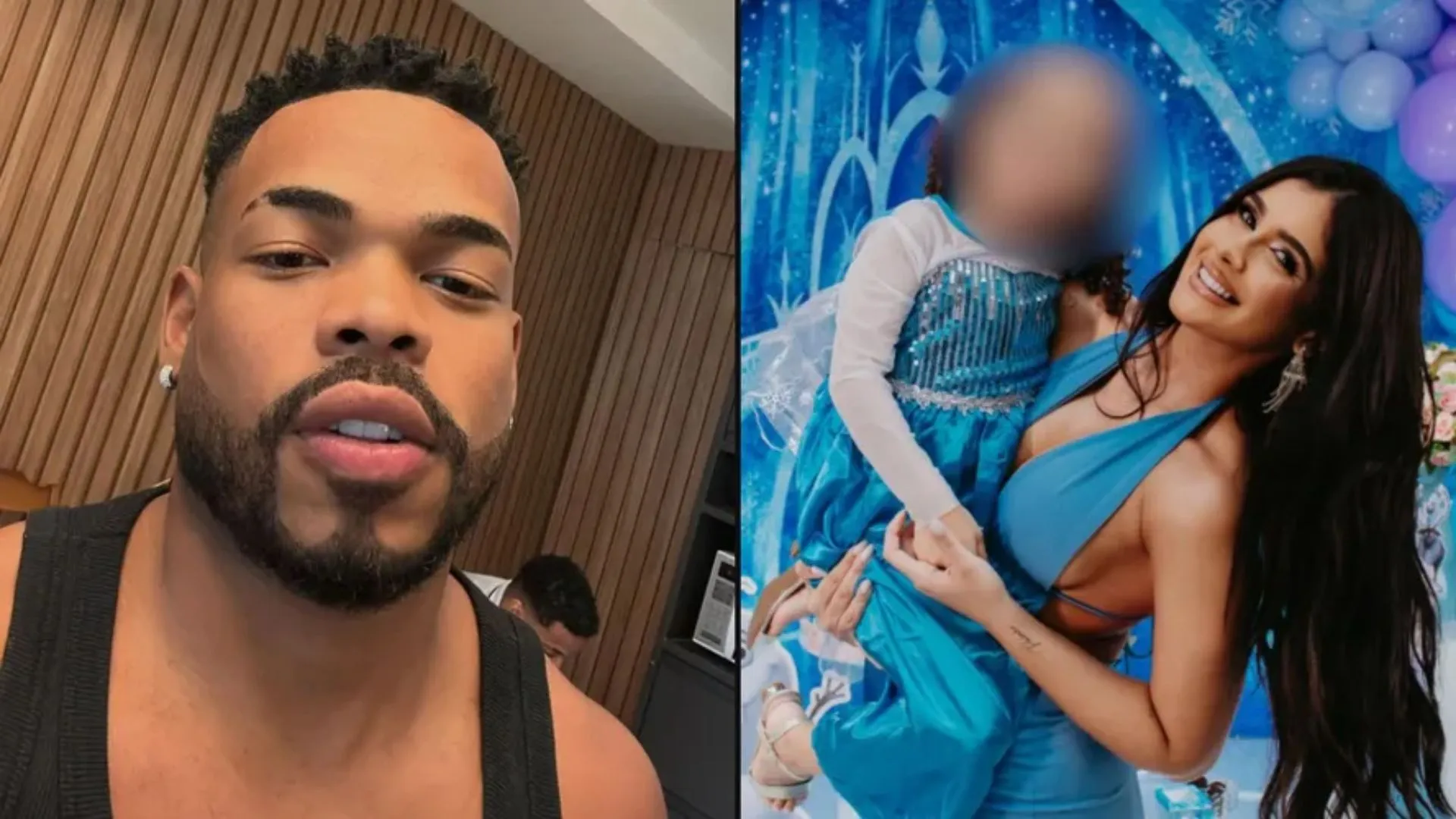 Camillinha alfinetou Cristian Bell, pai da filha dela