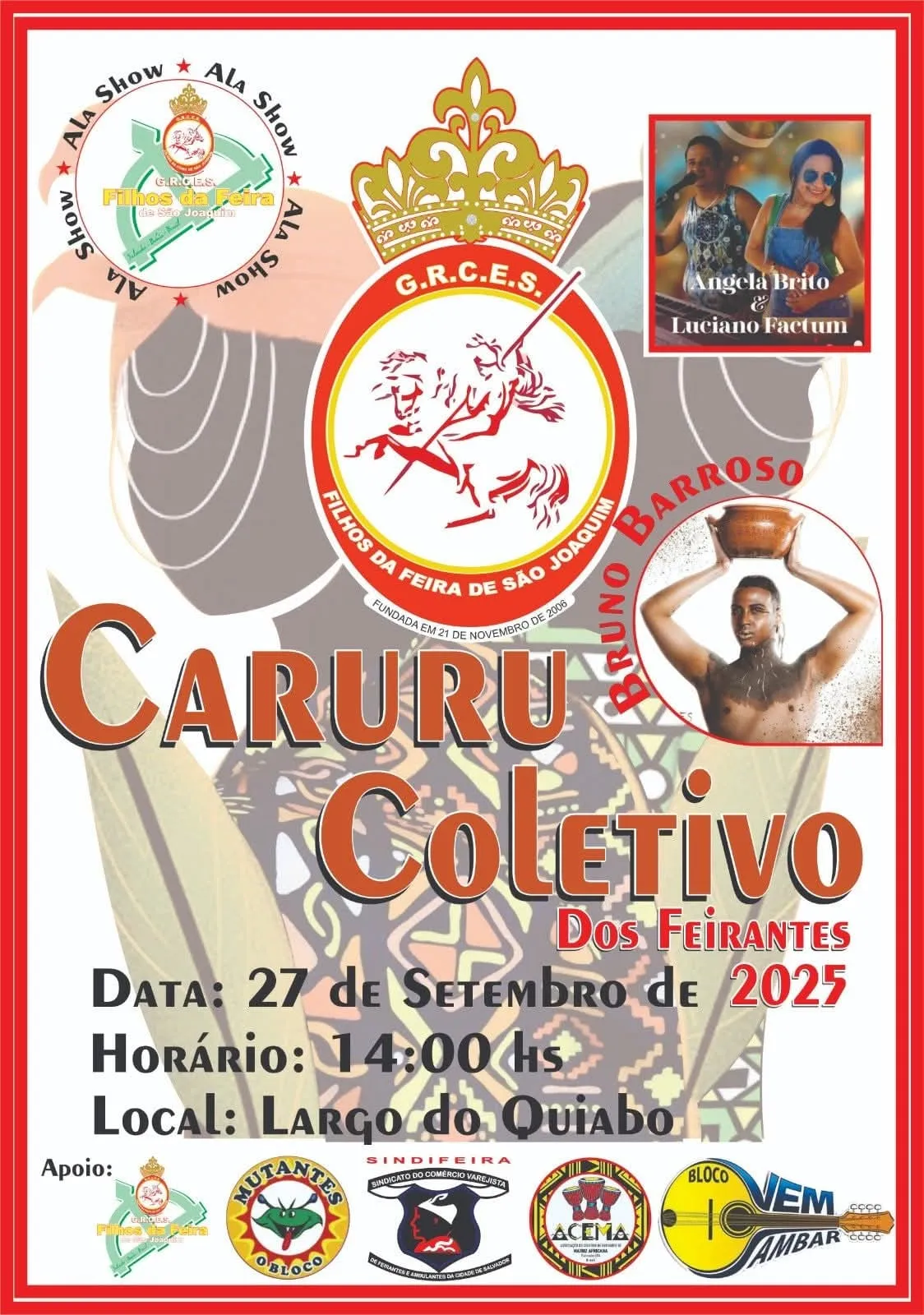 Caruru Coletivo dos Feirantes