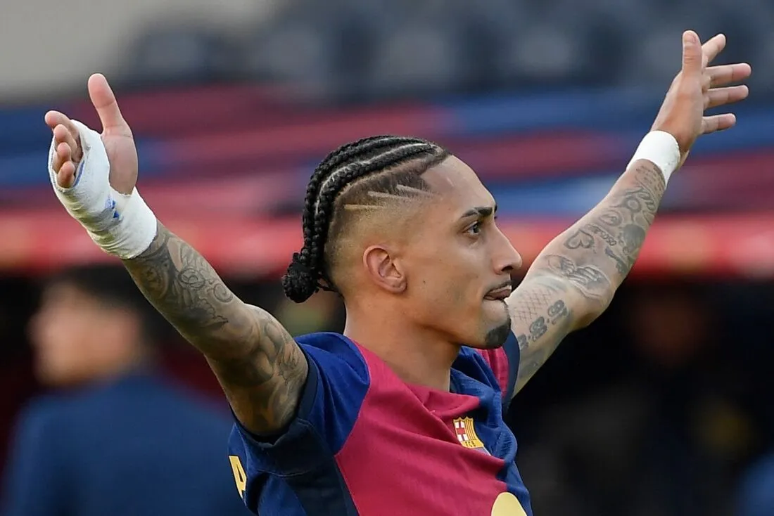 Raphinha, atacante do Barcelona