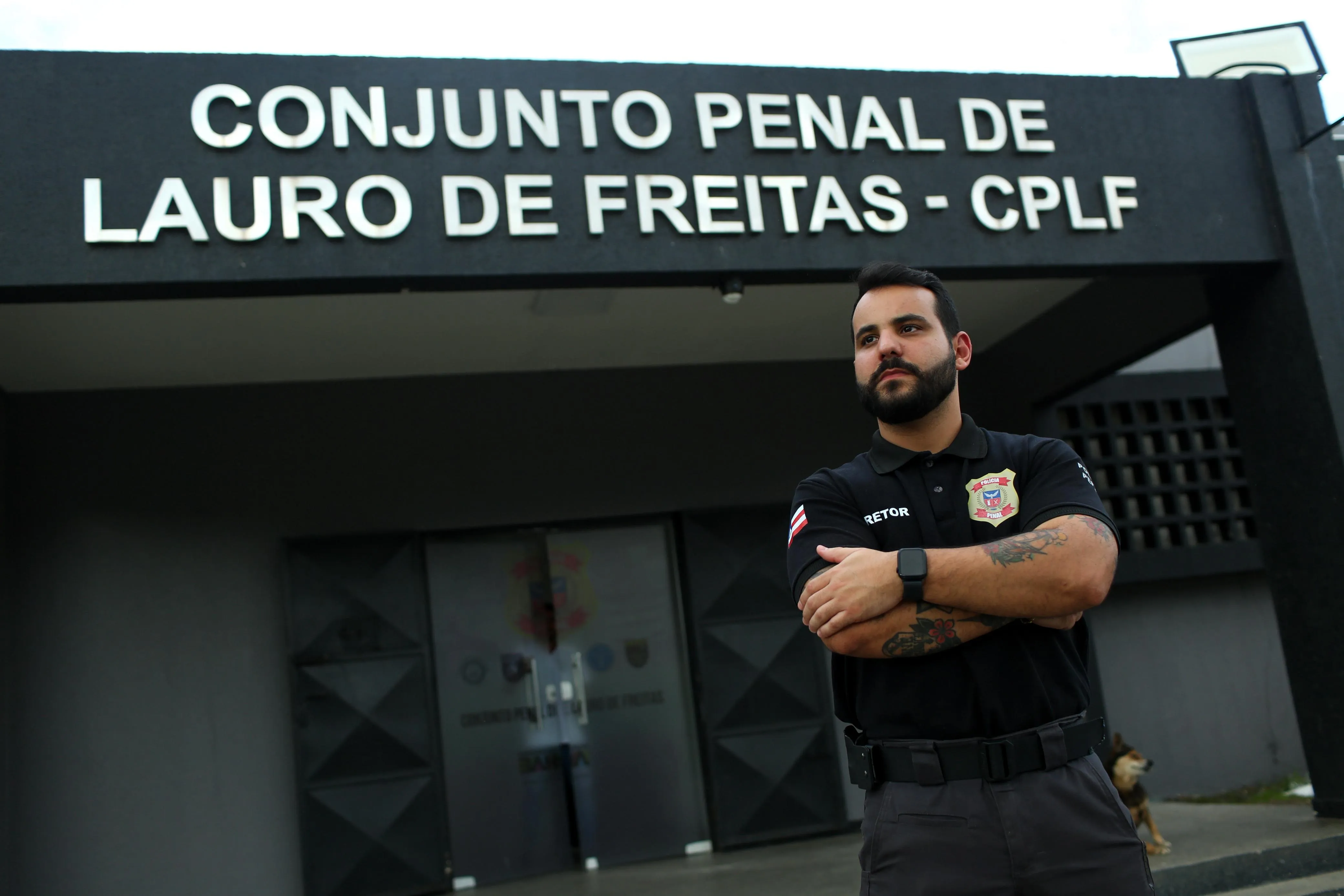 Ítalo Azevedo, diretor do Conjunto Penal de Lauro de Freitas