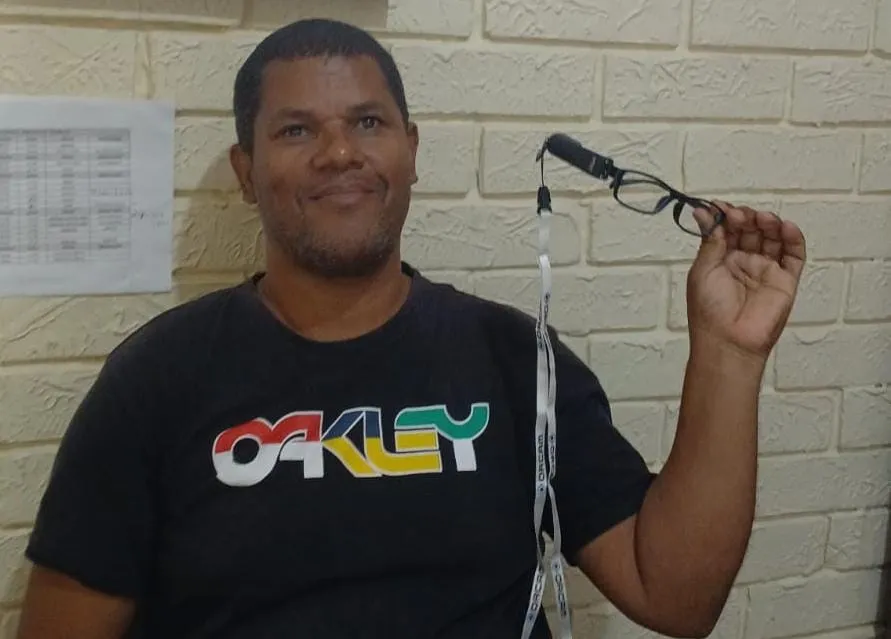 Edson relata que o dispositivo tem contribuído para os estudos