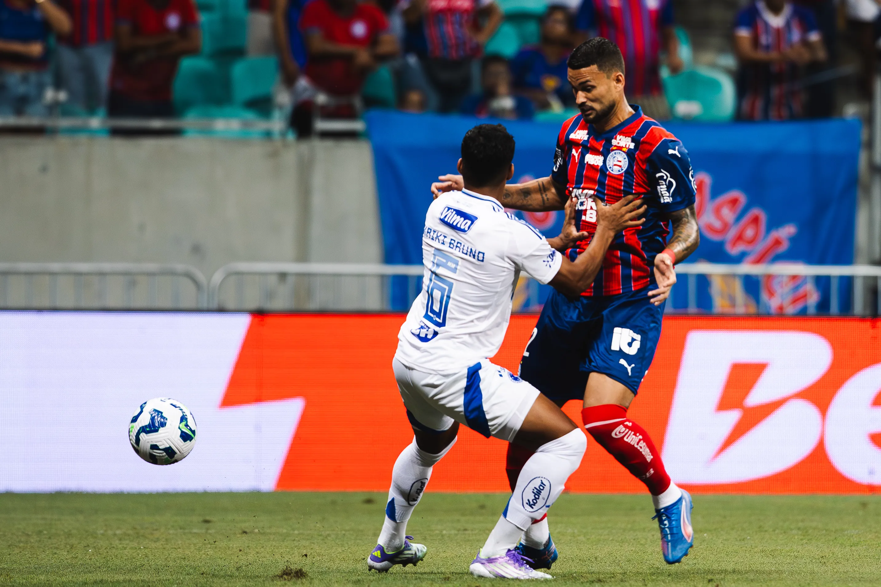 Jogo em que o Bahia perdeu para o Cruzeiro por 2 a 1