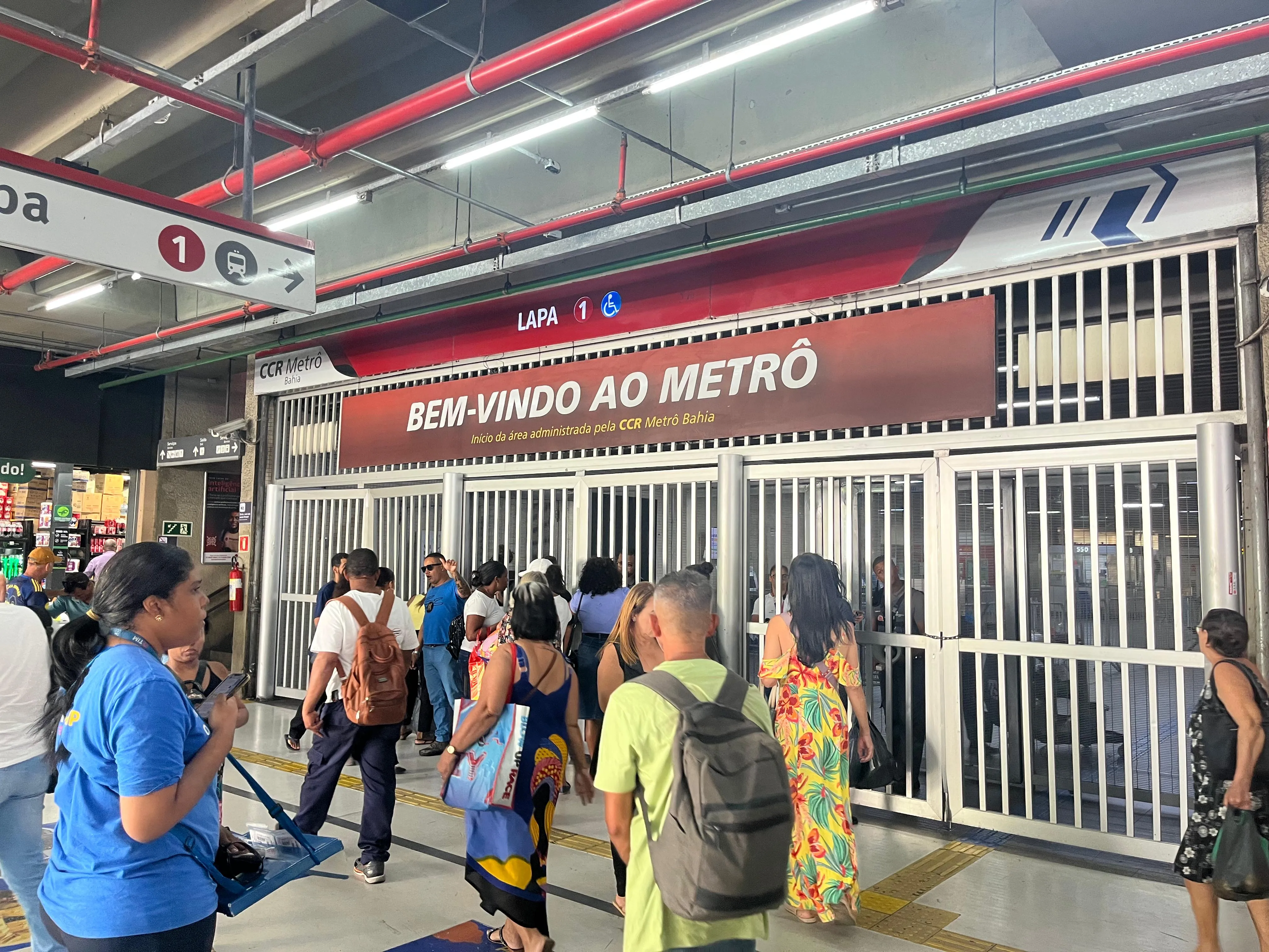 Estação Lapa foi fechada na tarde desta terça-feira (19) para resolução da falha operacional