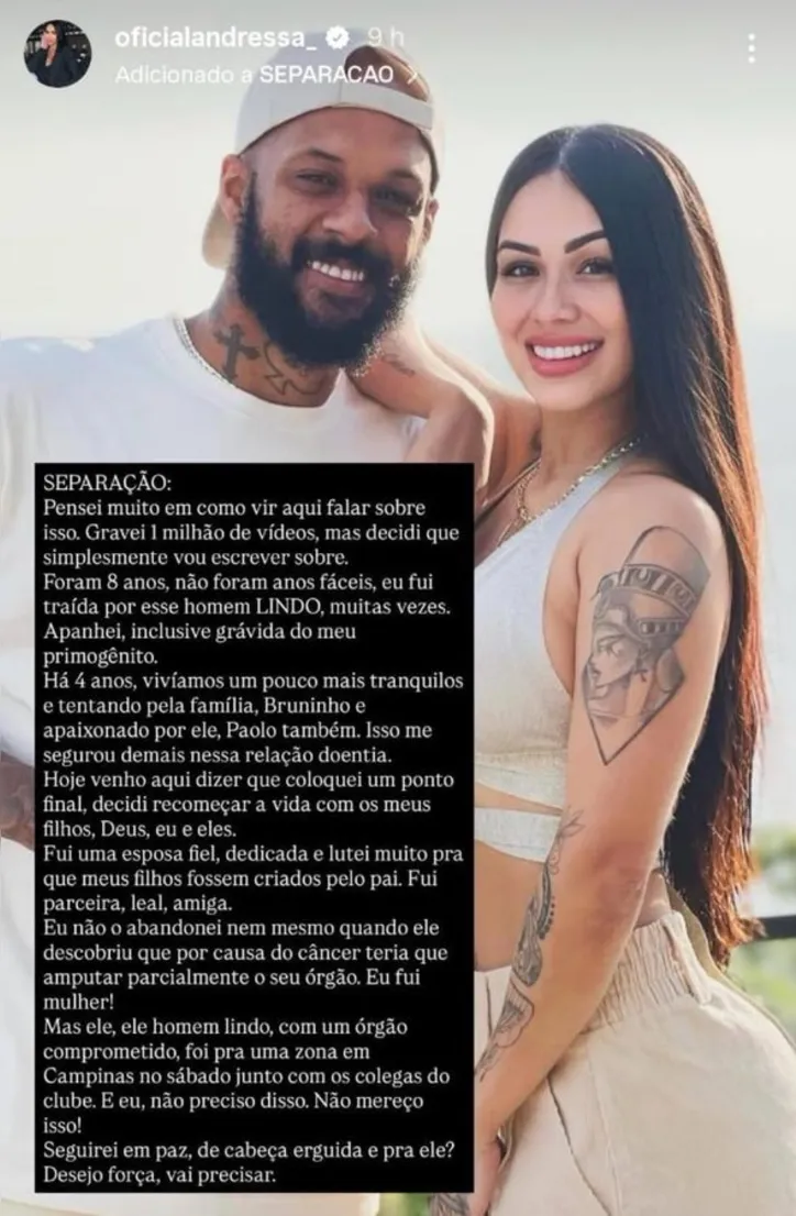 Post de Andressa
