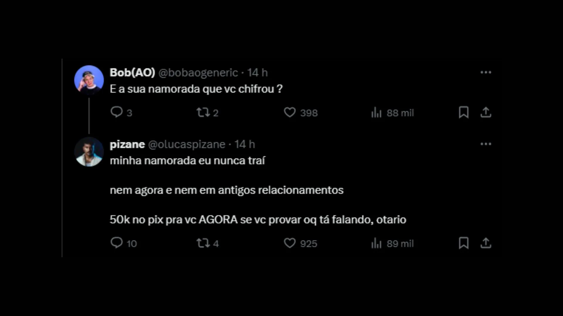 Imagem ilustrativa da imagem Ex-BBB baiano esclarece acusações de traição à ex-namorada