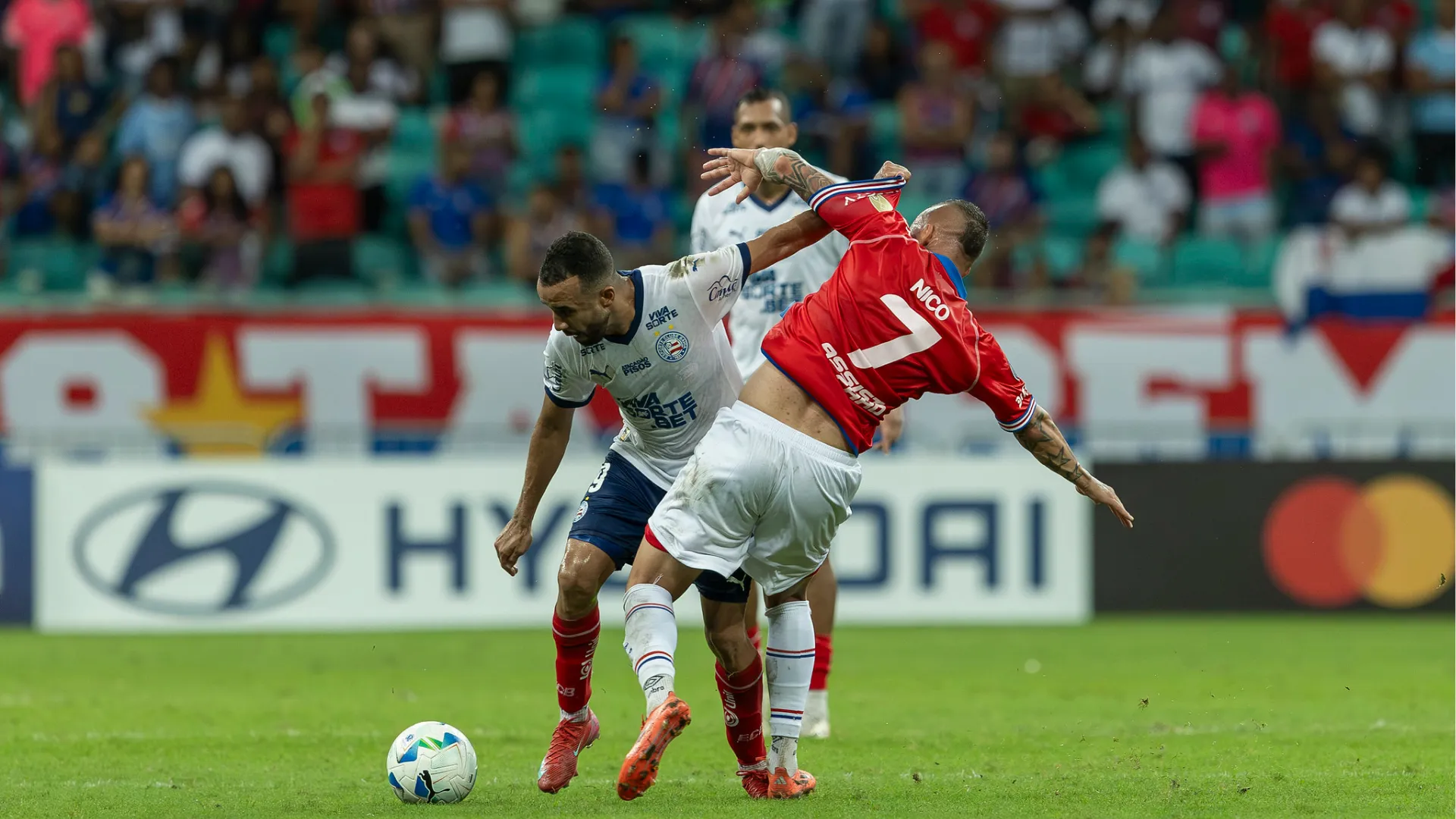 Bahia 1 x 3 Nacional (URU), pela Libertadores