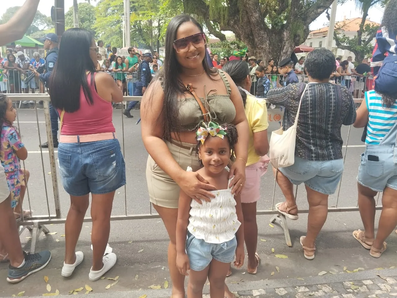 Elisangela e a filha