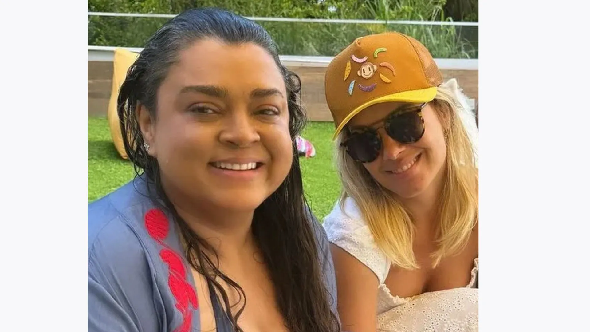Atriz era uma das melhores amigas de Preta Gil e se dá bem com Gominho