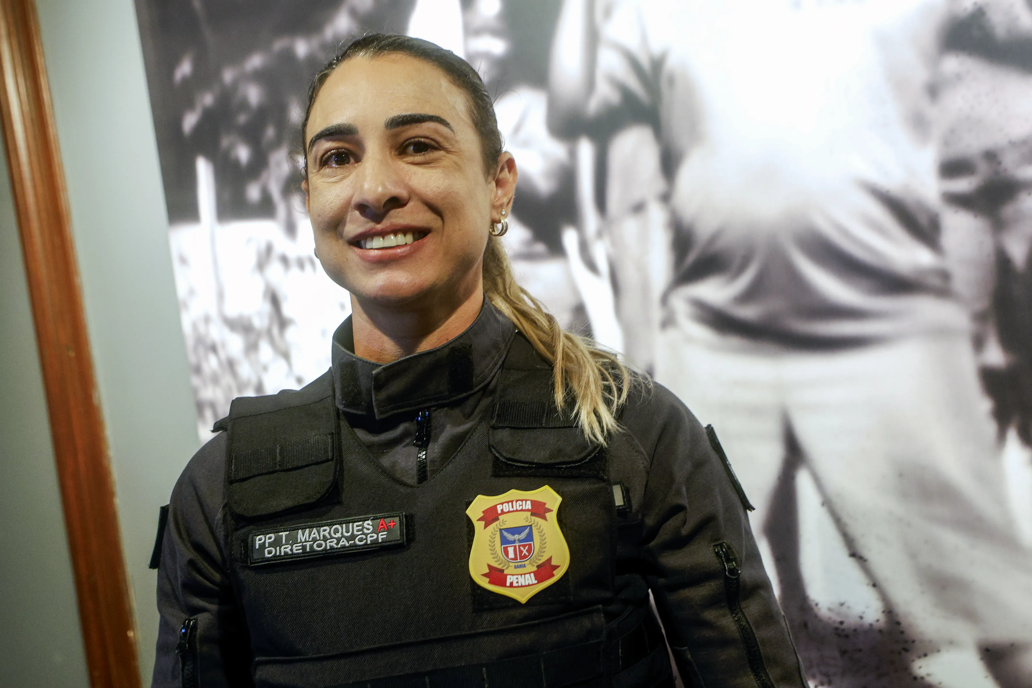 Taciana Marques, diretora do Conjunto Penal Feminino