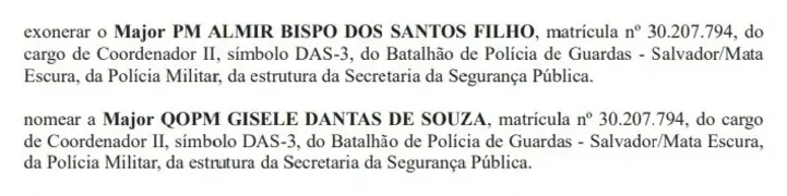 Imagem ilustrativa da imagem Major tentava levar kit proibido pra 'cabeça cara' de facção na cadeia