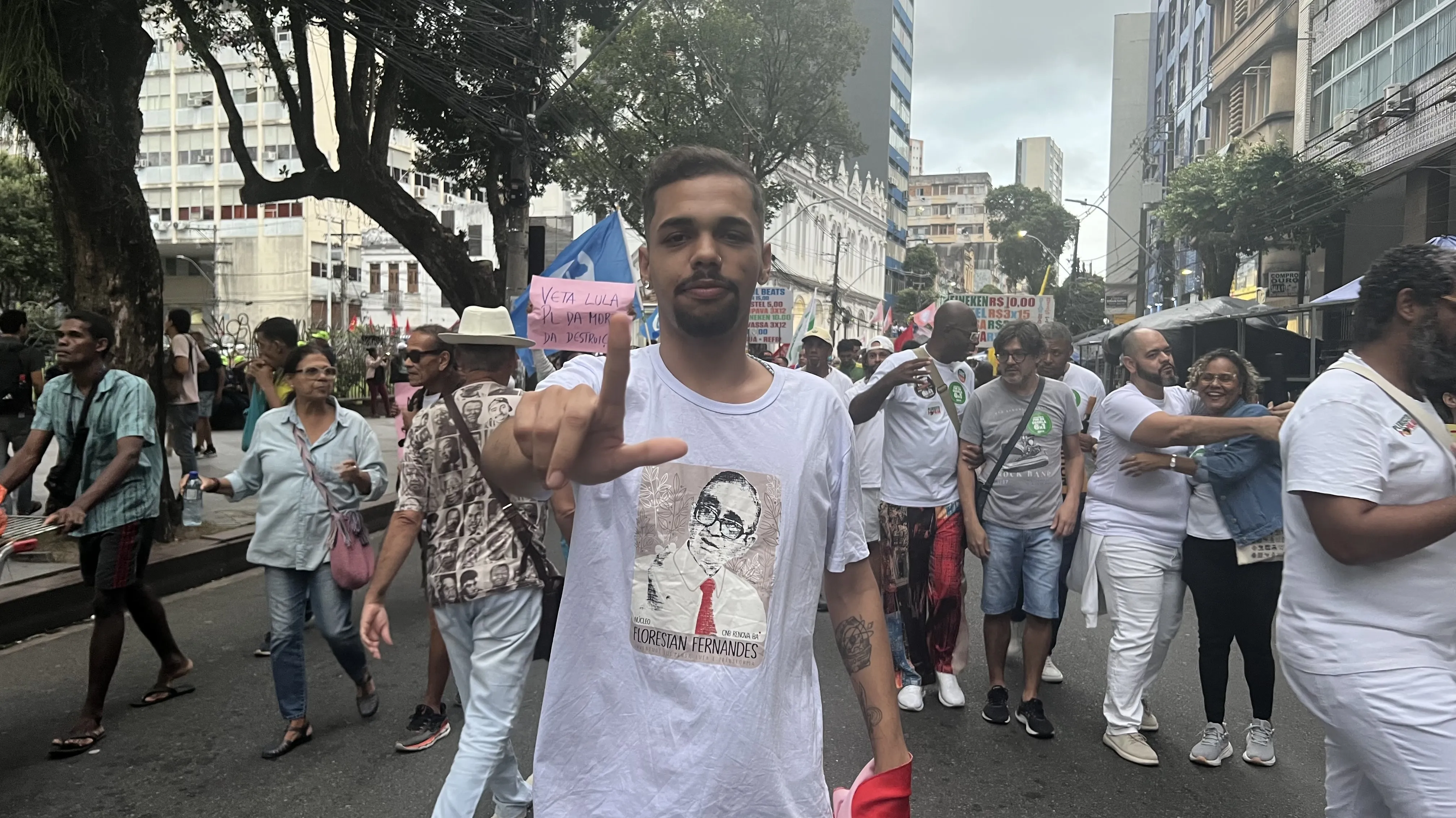 Vinicius Calmon, um dos dirigentes do PT na Bahia