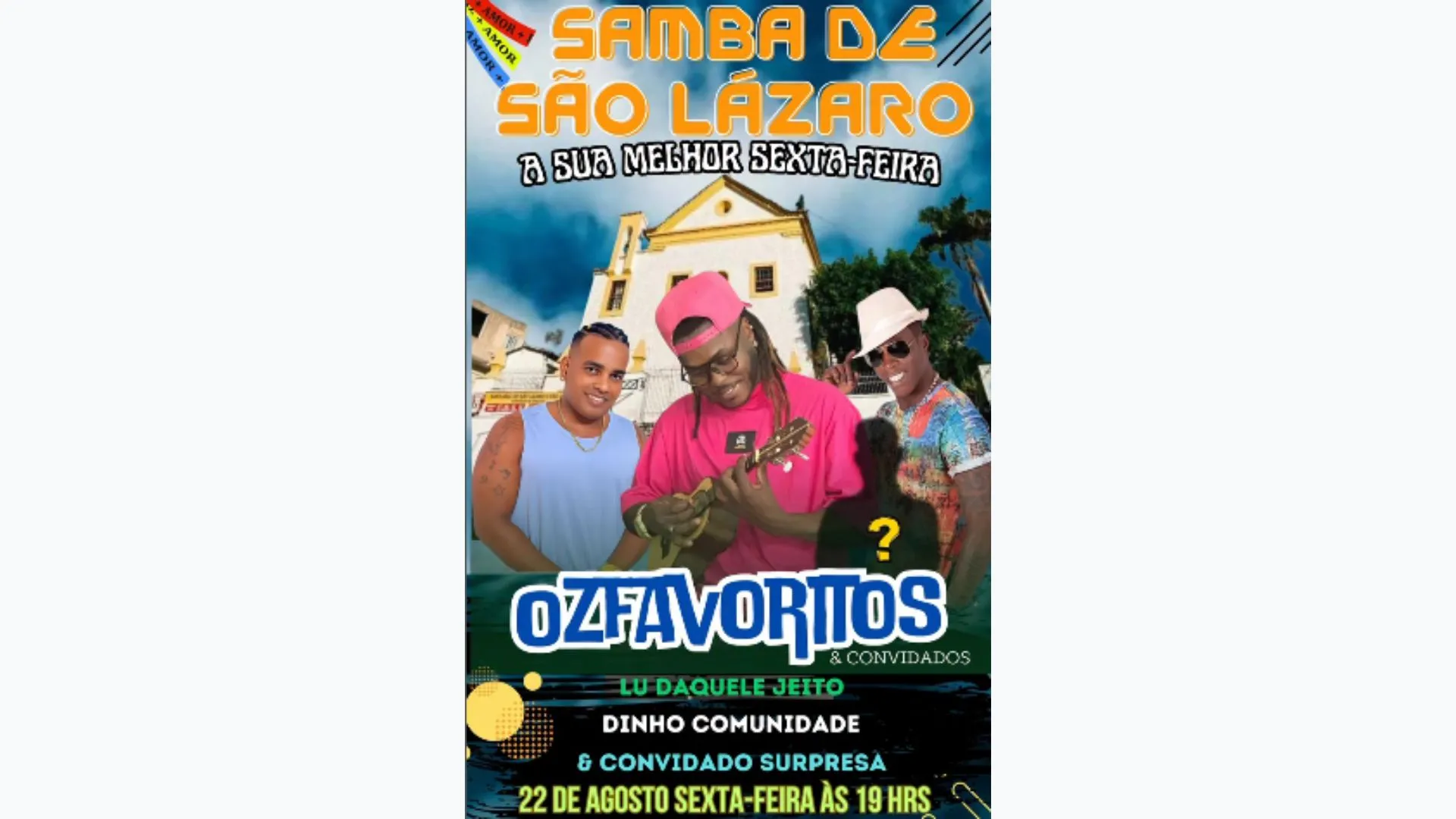 Imagem ilustrativa da imagem Agenda: Zeca Pagodinho e Jorge & Mateus agitam o fim de semana