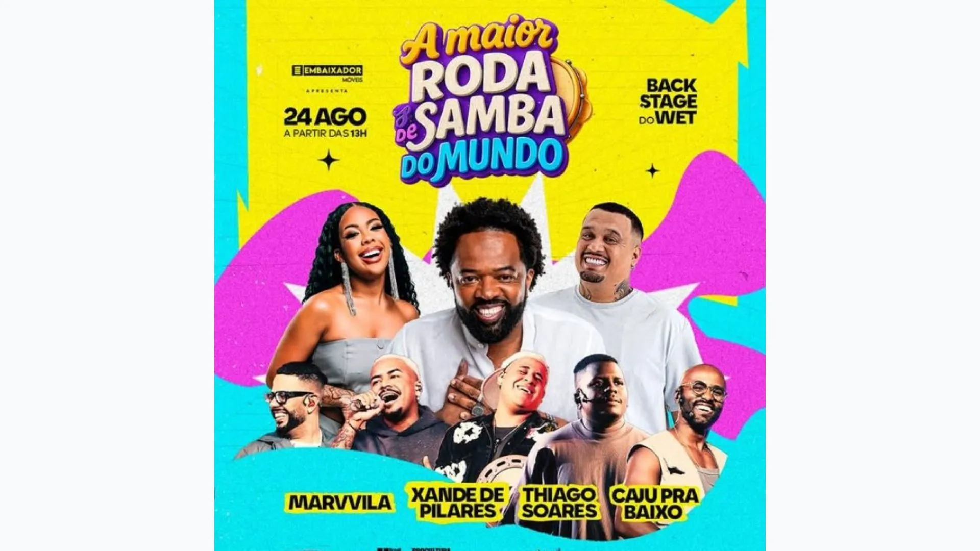 Imagem ilustrativa da imagem Agenda: Zeca Pagodinho e Jorge & Mateus agitam o fim de semana