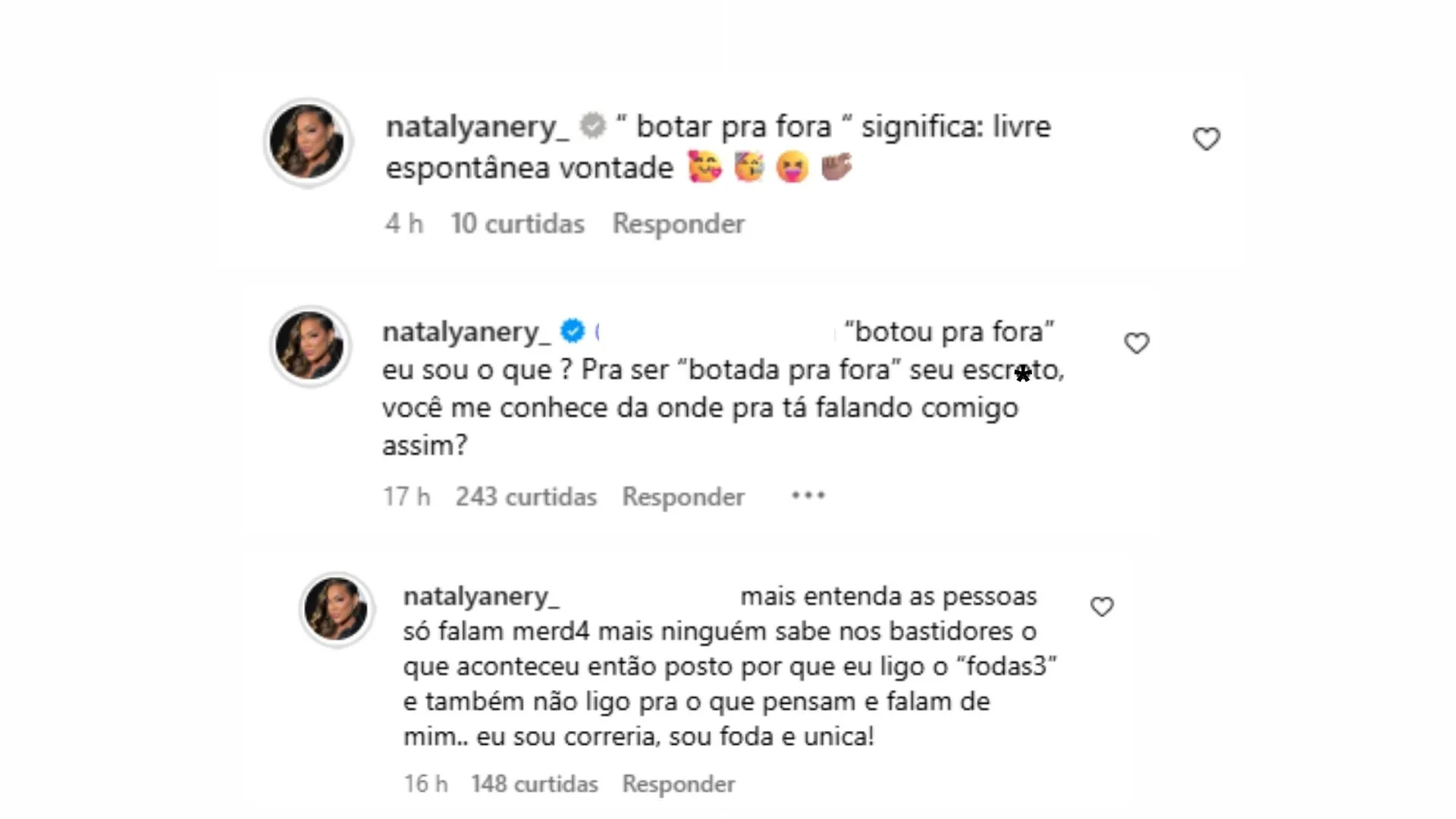 Imagem ilustrativa da imagem Natalya Nery toma decisão drástica após término com Oh Polêmico