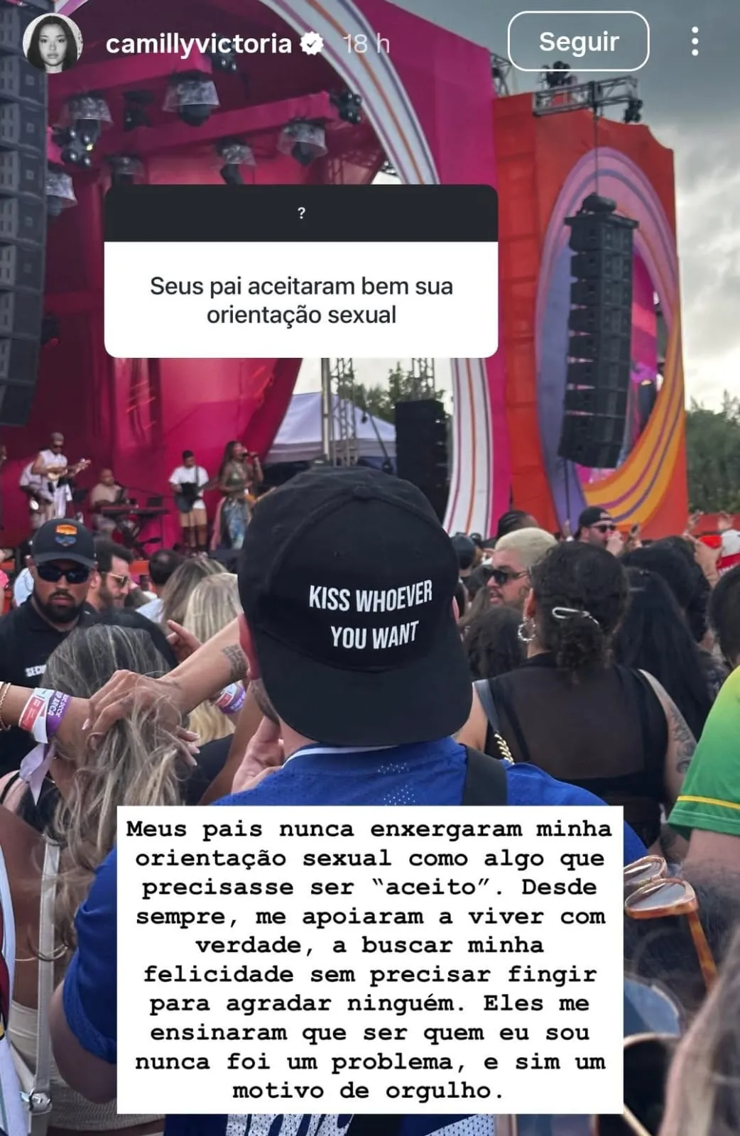 Imagem ilustrativa da imagem "Nunca foi problema", diz filha de Xanddy sobre sua orientação sexual