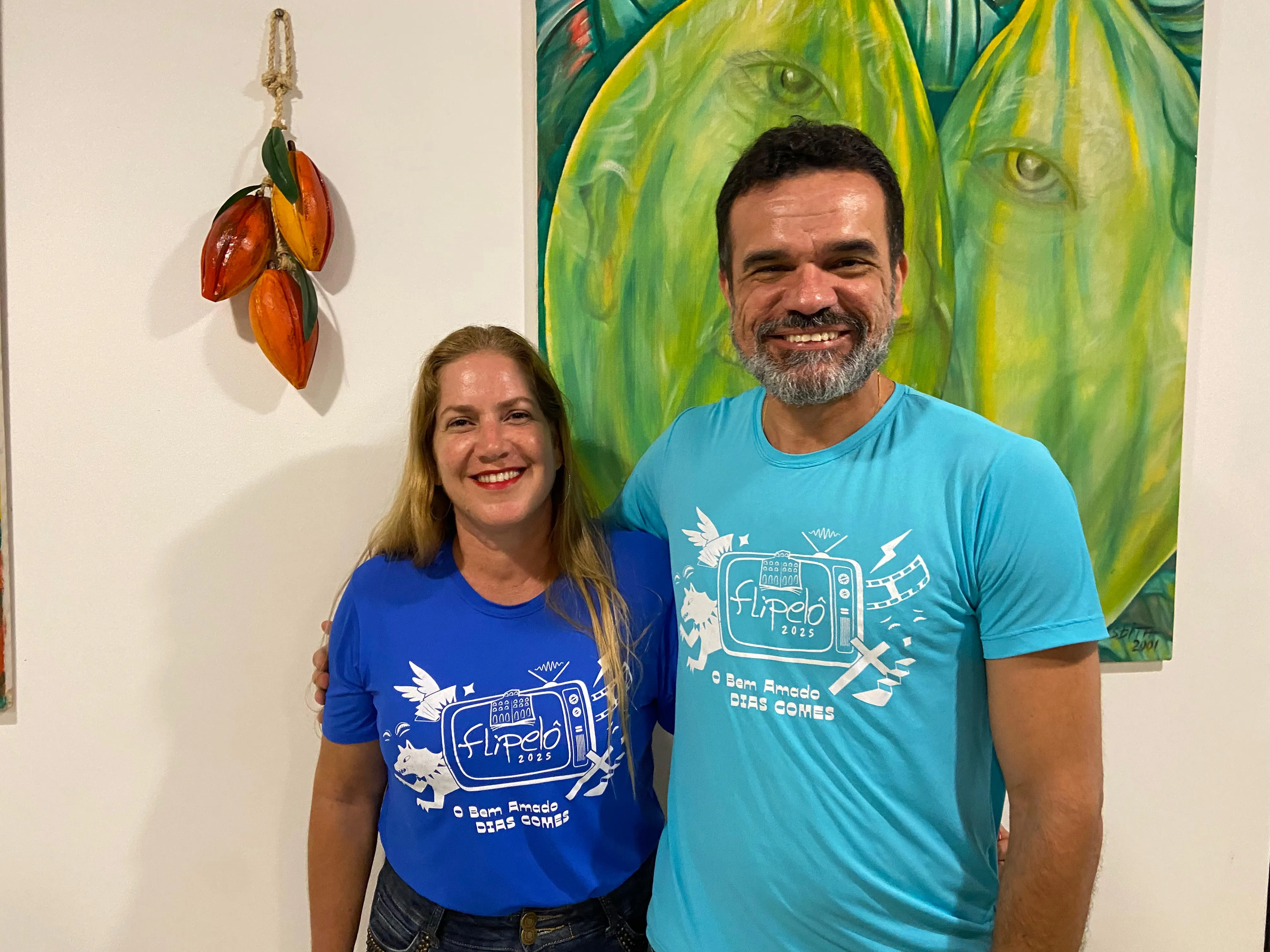 Daiane Pina e Ticiano Martins