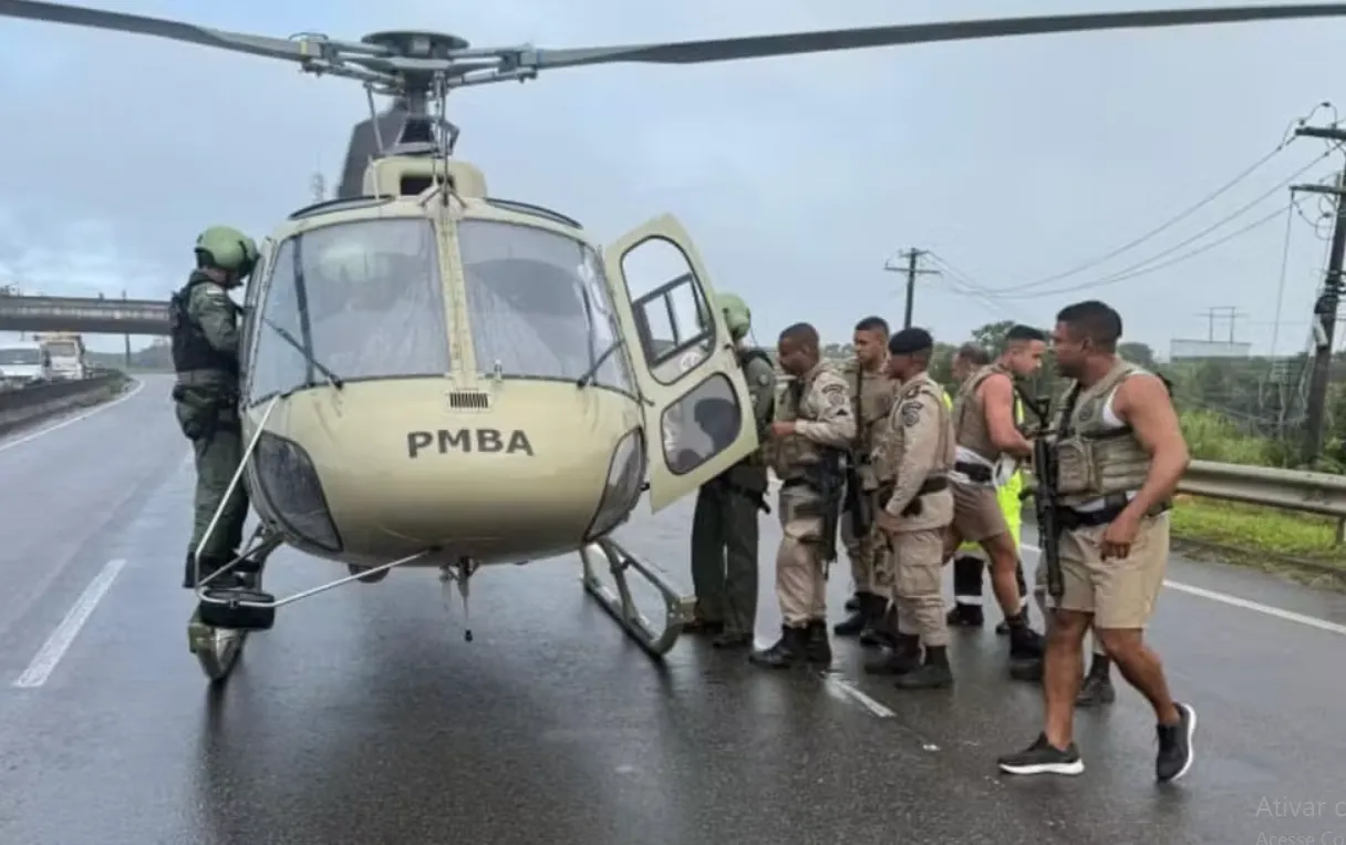 Graer resgata policial militar baleado na Bahia