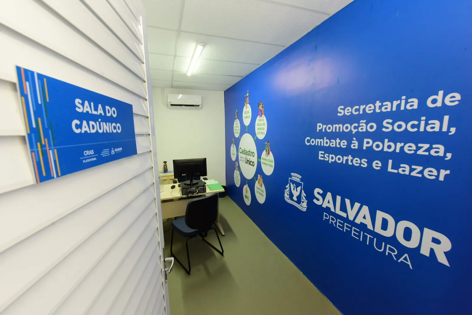 Imagem ilustrativa da imagem Prefeitura inaugura Cras e CadÚnico no Subúrbio de Salvador