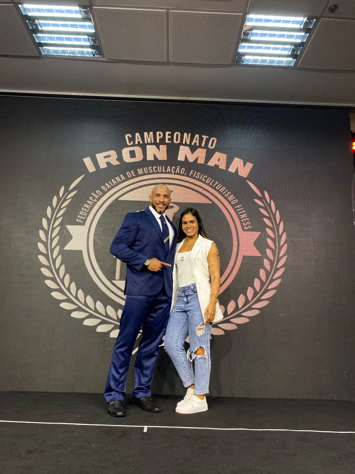 Com Marcos Santos, o ‘presida’ da IFBB Bahia