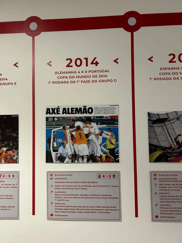 Momentos marcantes estão registrados