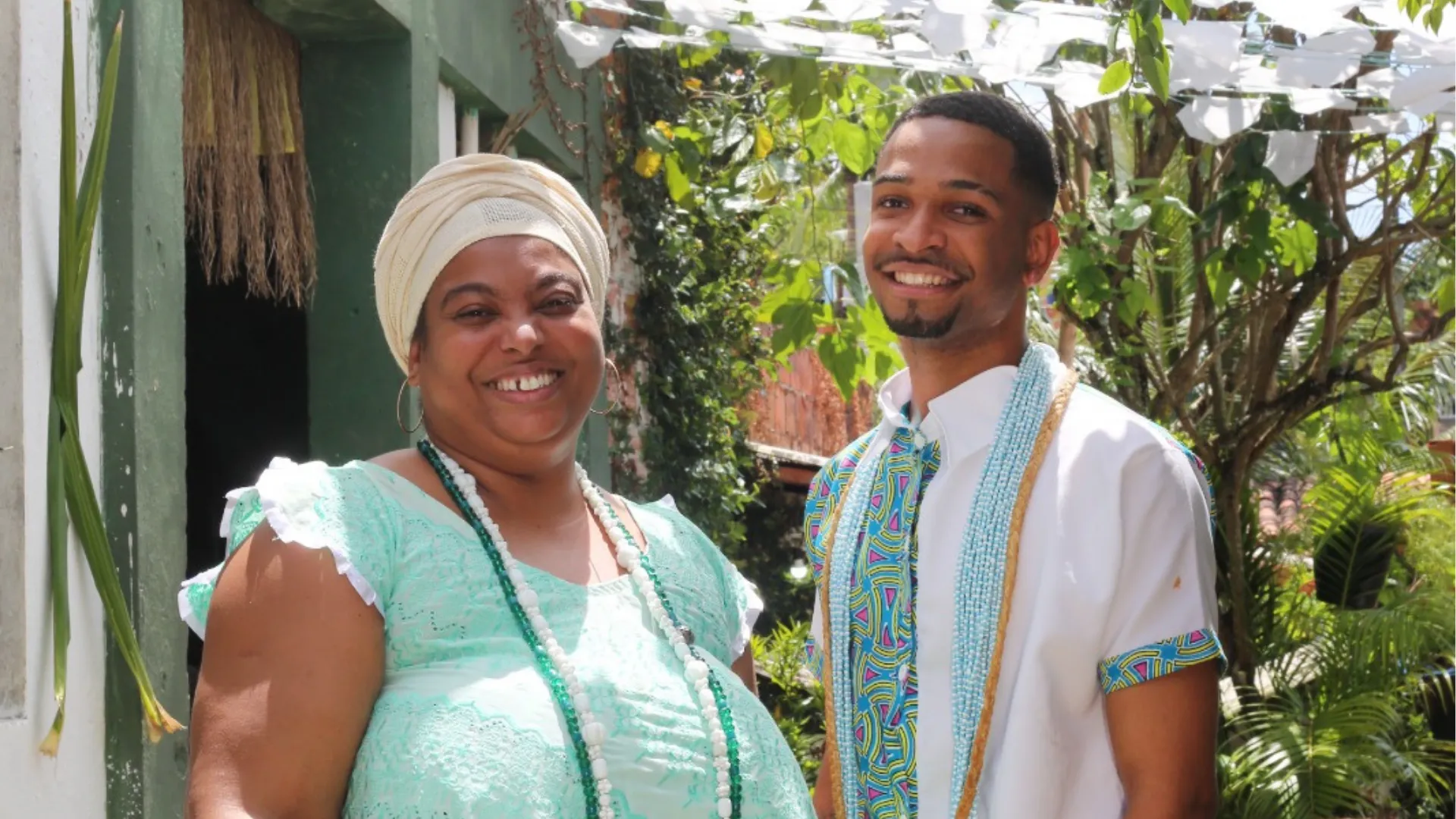 Mãe Daniela e Danrlei