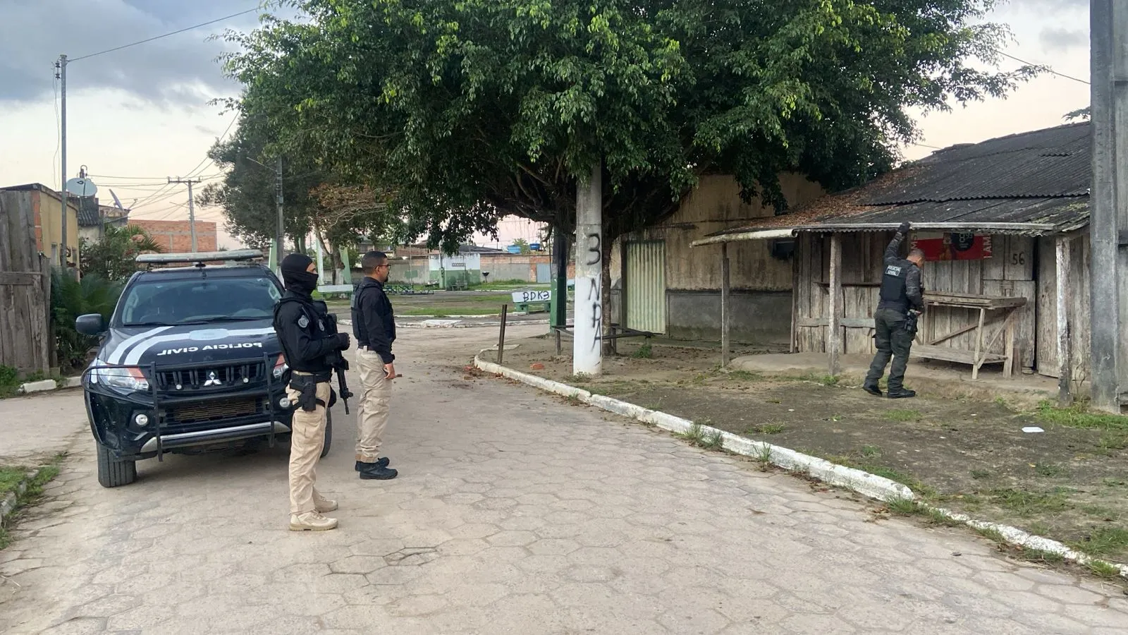 Polícias Civil e Militar atuaram na ação