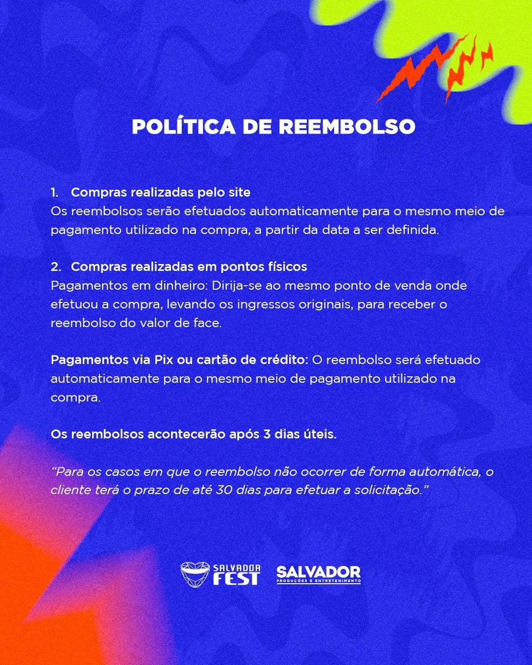 Imagem ilustrativa da imagem Urgente! Salvador Fest 2025 é cancelado