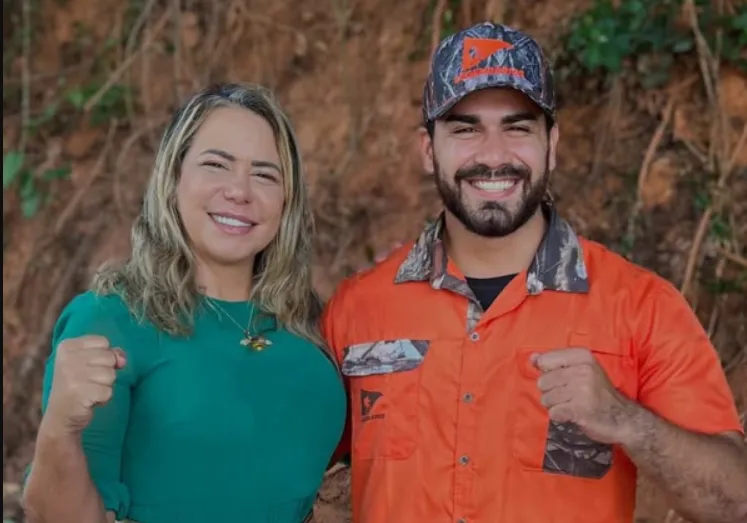 Débora Santana e  Celydson Cardoso