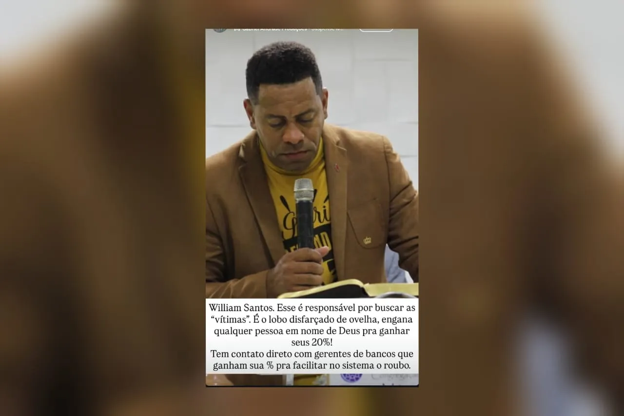 Imagem ilustrativa da imagem Vídeo: influencer gospel revelou esquema antes de prisão em Feira