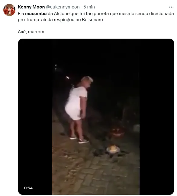 Imagem ilustrativa da imagem Web comenta prisão de Bolsonaro e lembra “macumba” de Alcione
