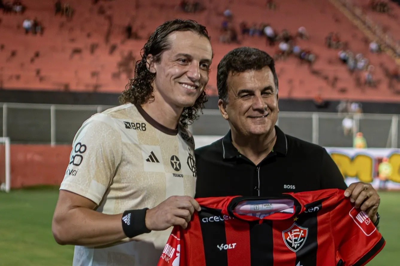 David Luiz recebeu homegame de Fábio Mota