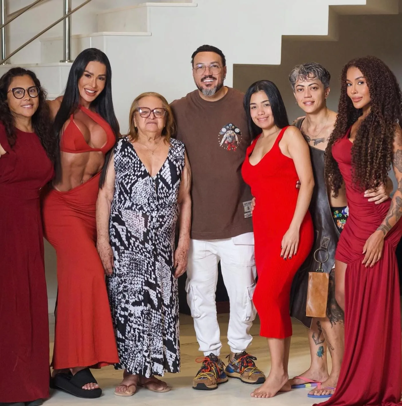 Este é o segundo natal que o ex-casal passa junto após a separação