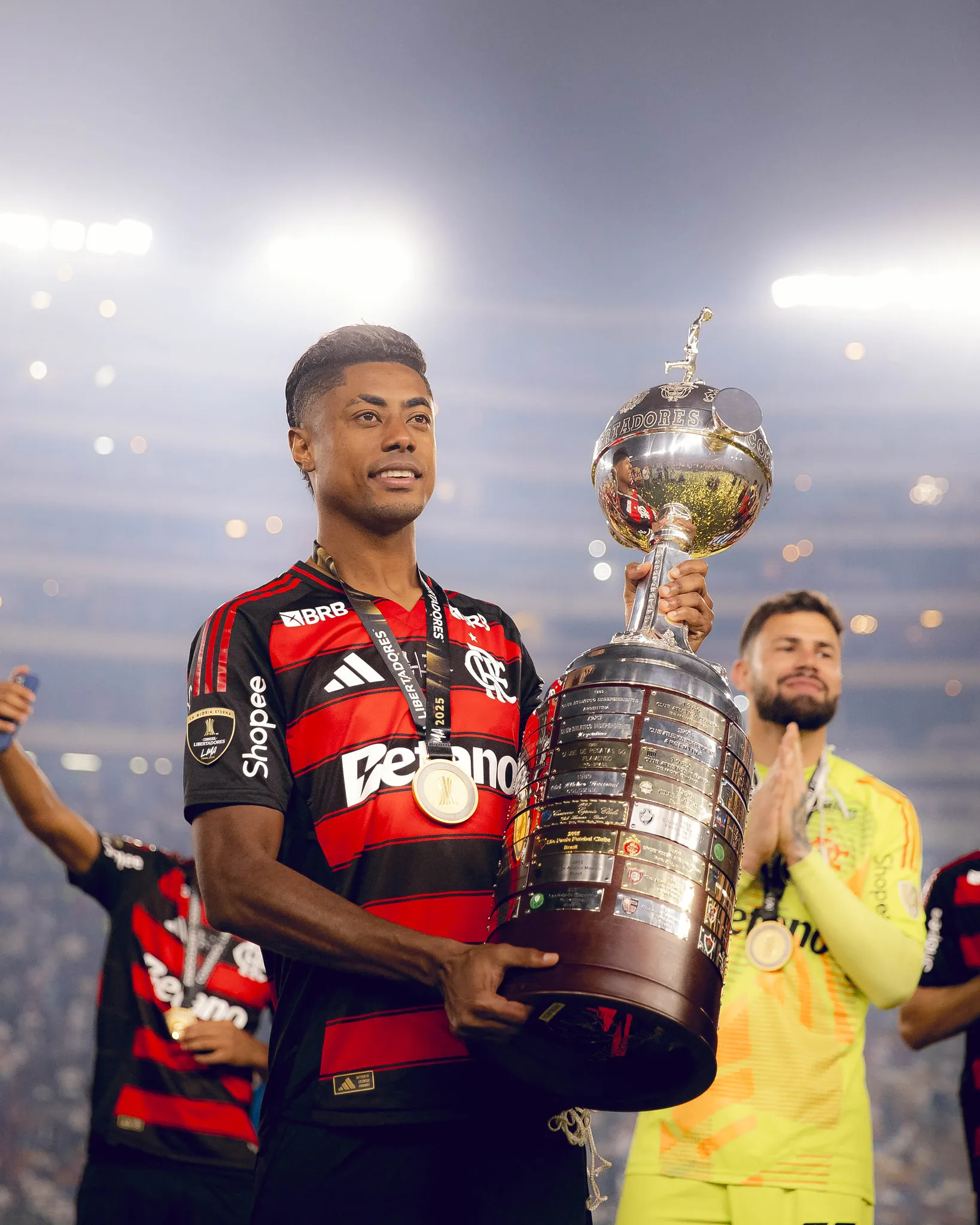 Atacante foi um dos destaques do título do Urubu