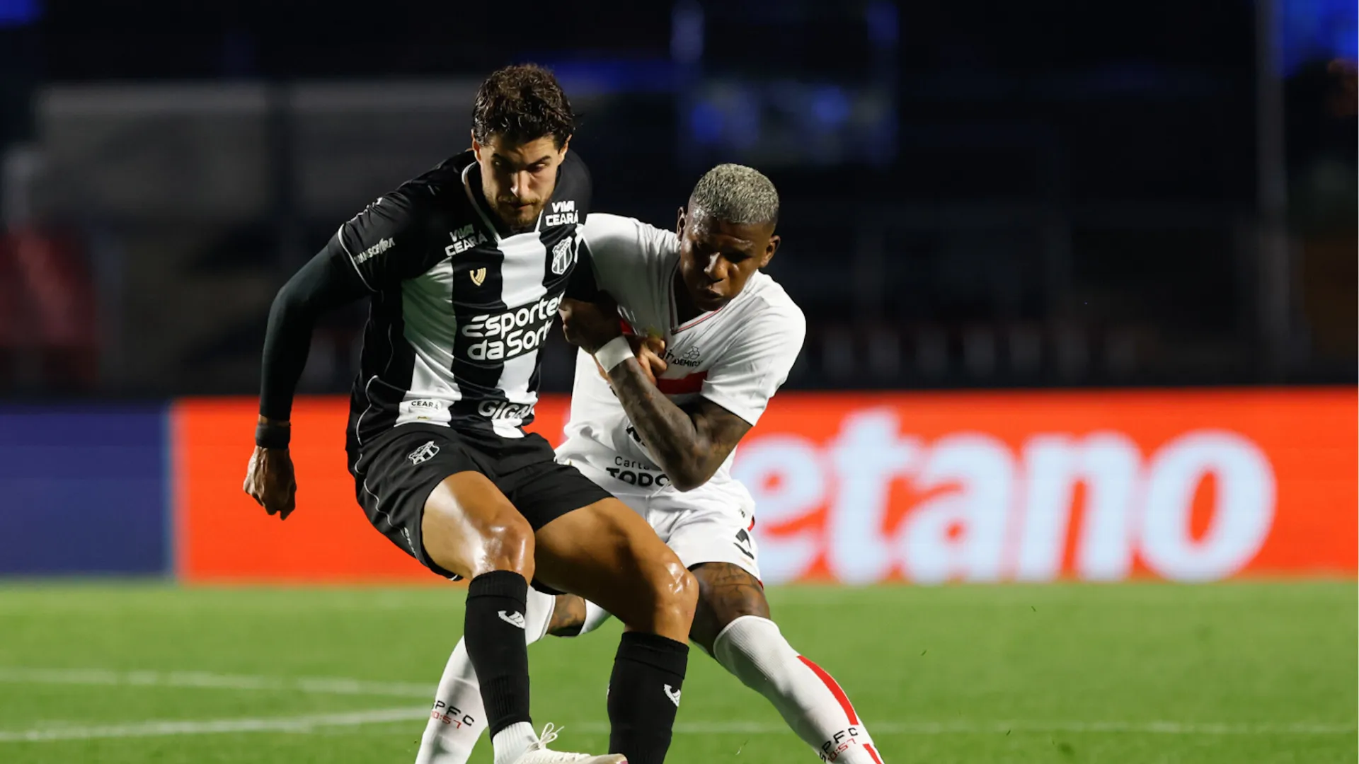 Ceará venceu o São Paulo por 1 a 0, no Morumbis