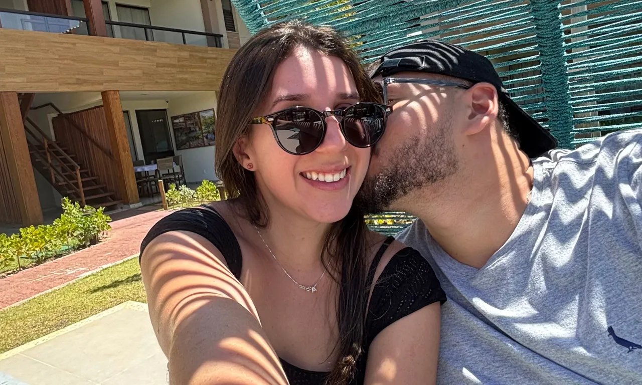 Maria Alice Lauria e o engenheiro Ary Sault