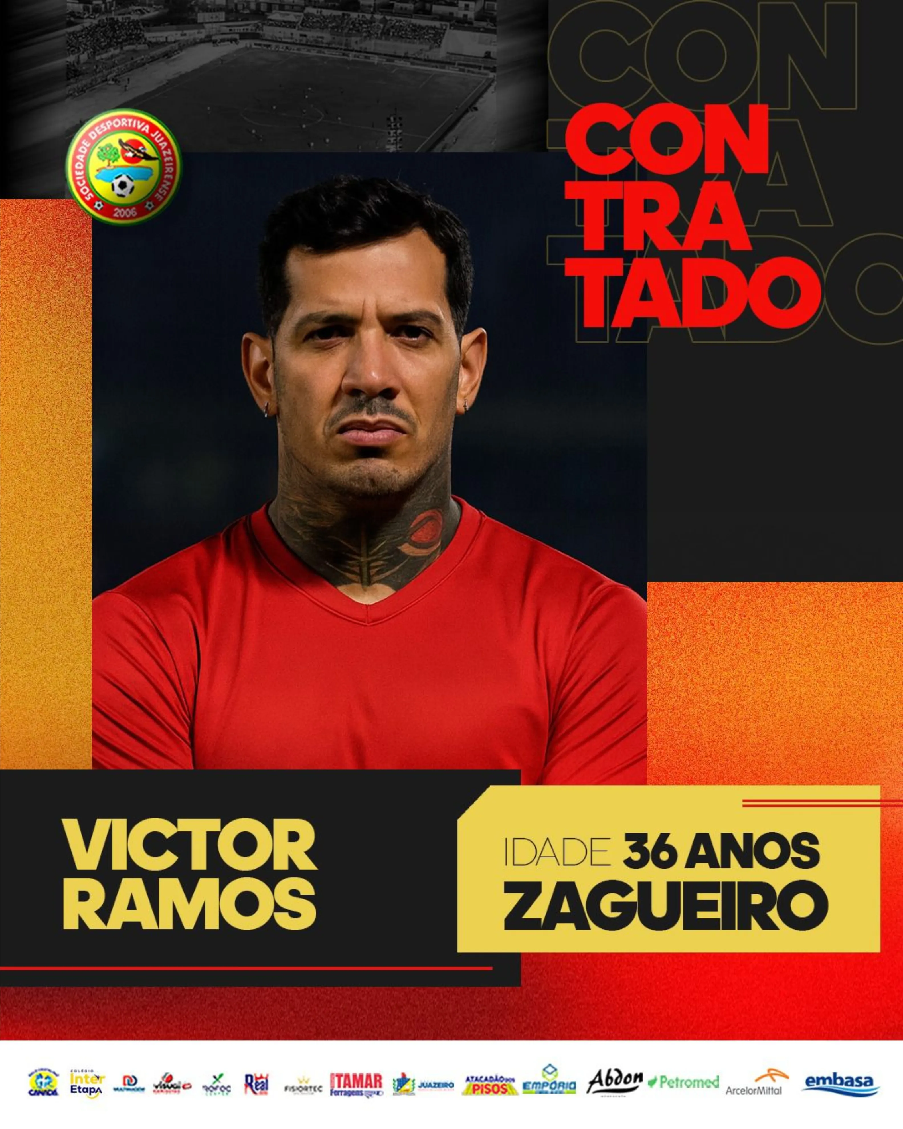 Defensor revelado no Leão está volta aos gramados