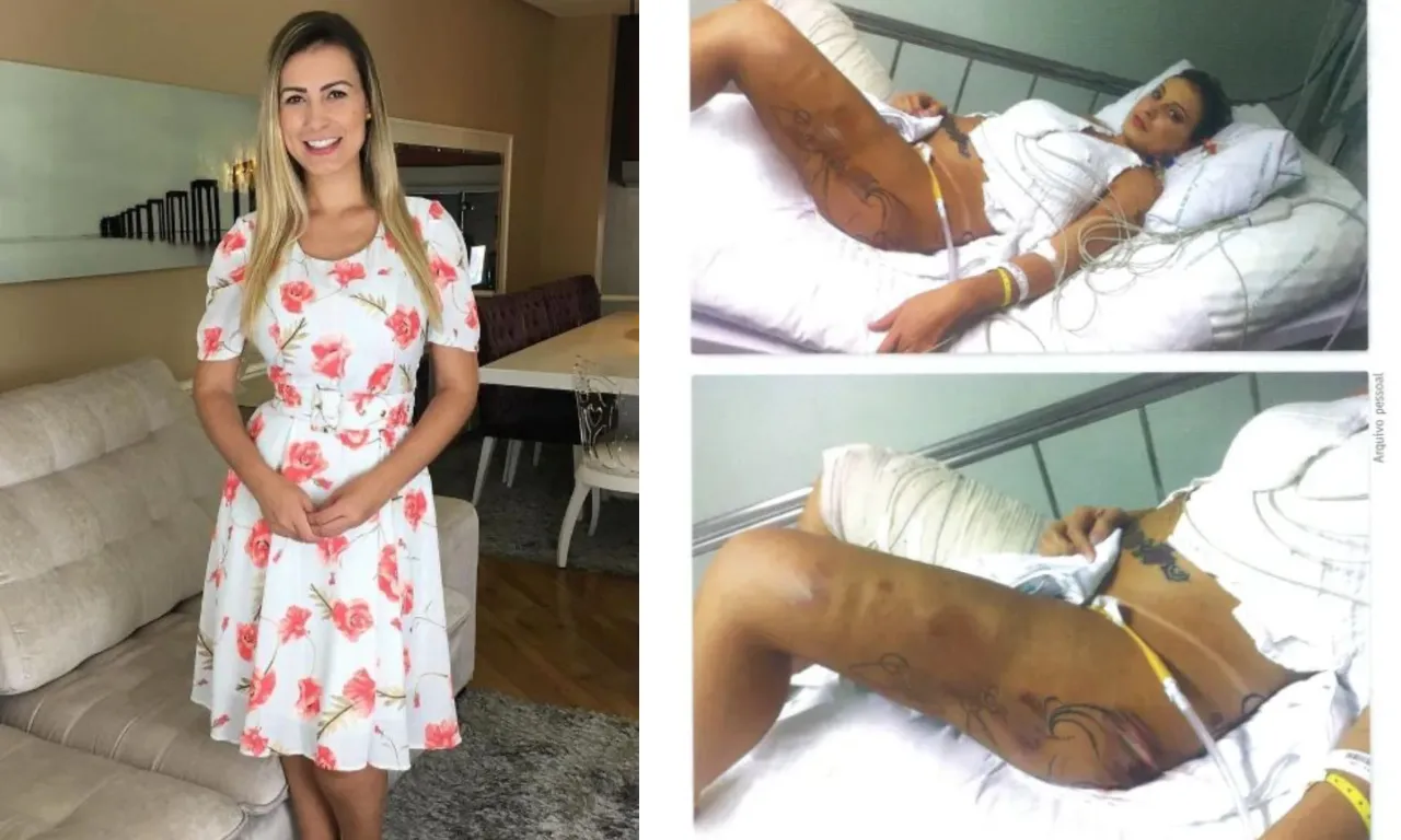 Andressa durante período religioso