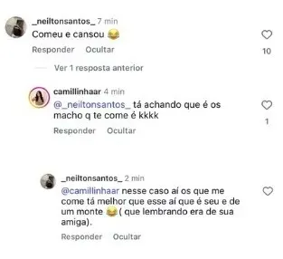 Imagem ilustrativa da imagem Após polêmica, Camilinha revela 'remédio' para críticas