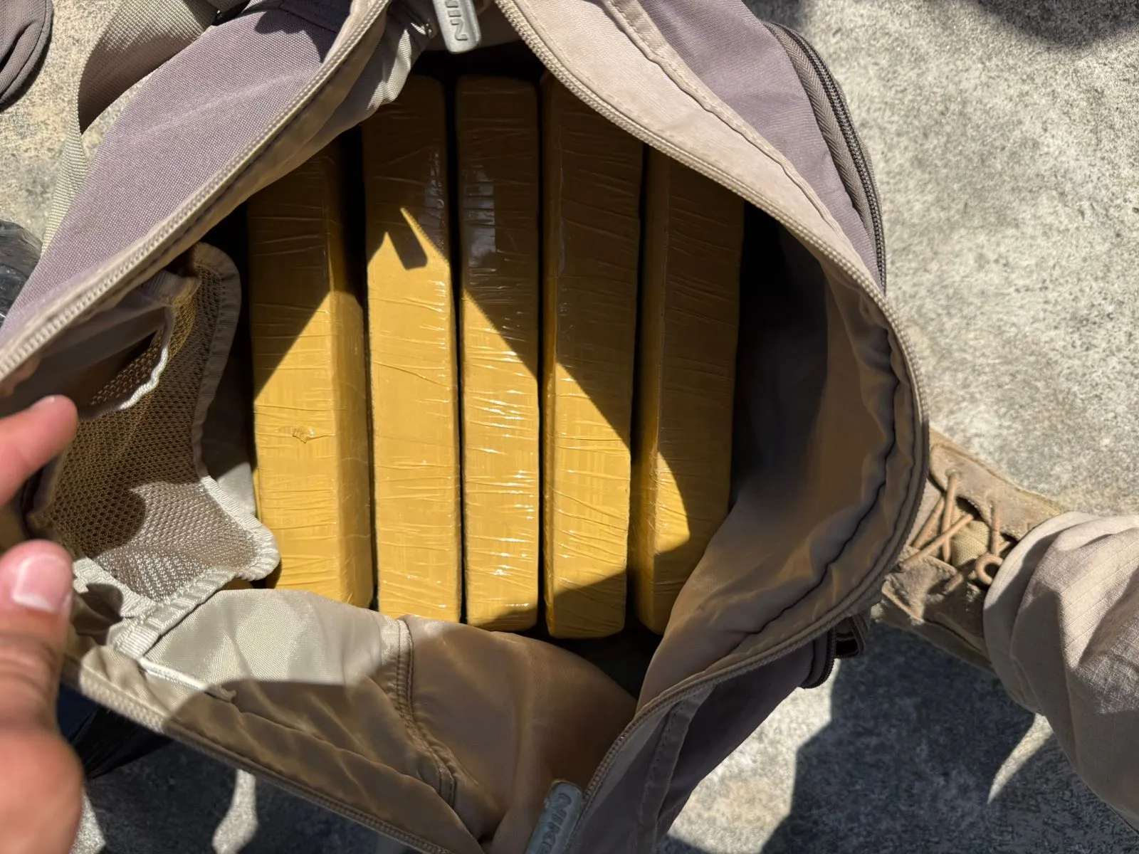 Muita droga também foi apreendida